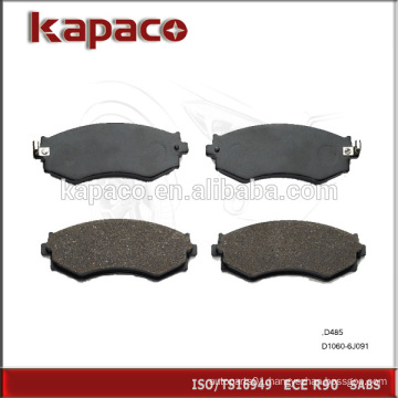 Great price brake pad D485 D1060-6J091 for Nissan Hyundai Sonata Infiniti Kia